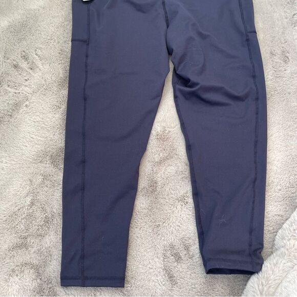 ✨ NWT Ideology High Rise 7/8 Leggings w/ Pockets – Size 2X Indigo Sea - Picture 8 of 10
